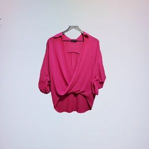 A. Byer sheer pink blouse
